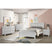 Sami Youth Full Panel Bed in White – SKU SM790FB | Elements