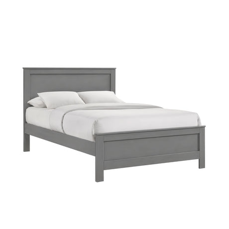 Sami Youth Full Panel Bed in Grey