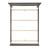 Sami Youth Full Panel Bed in Grey - Tampa Furniture Outlet