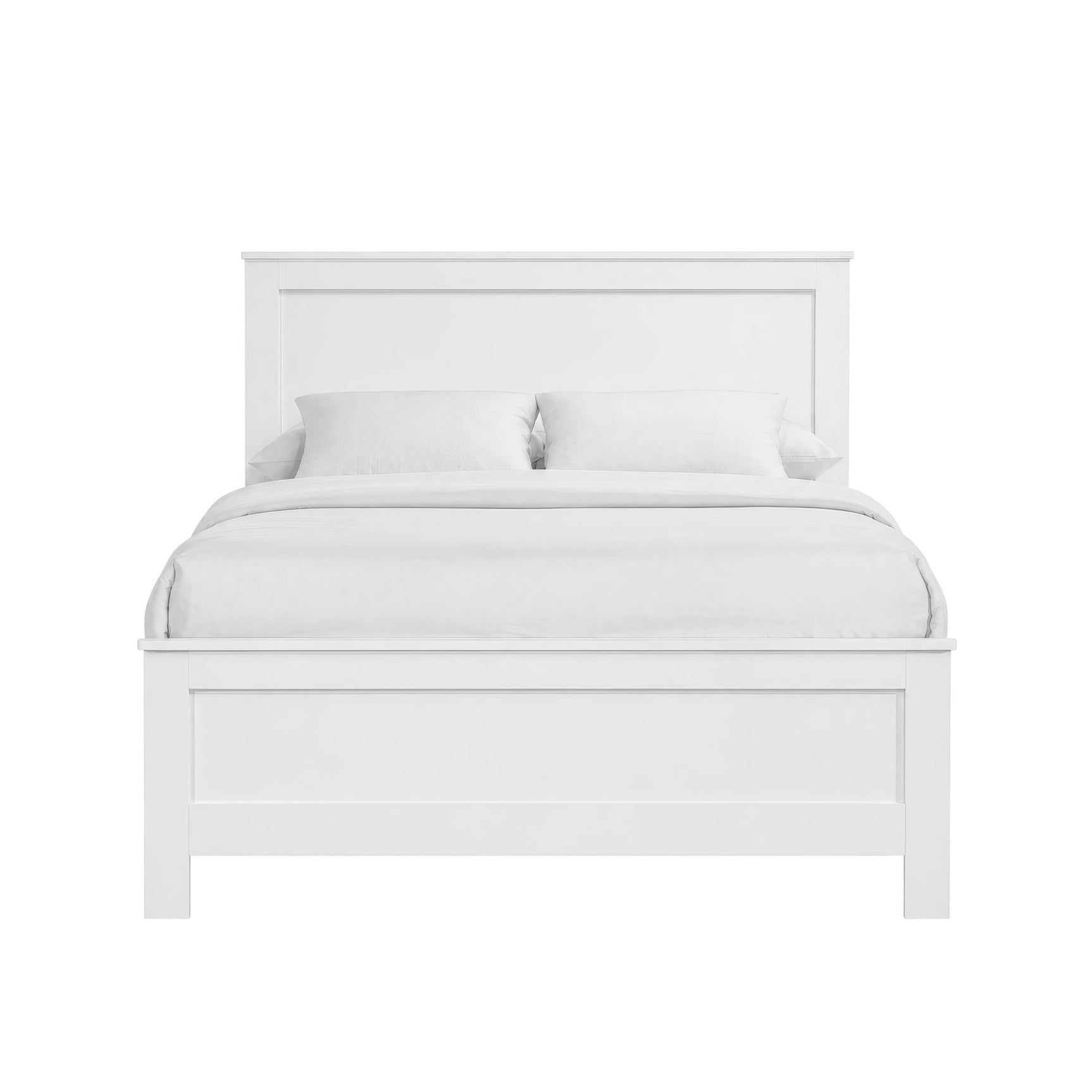 Sami Youth Full Panel Bed in White