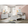 Sami Youth Dresser and Mirror Set in White – SKU SM790DRMR | Elements