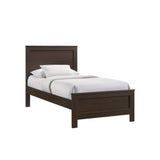 Sami Youth Twin Panel Bed in Espresso - Tampa Furniture Outlet