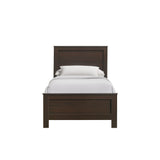 Sami Youth Twin Panel Bed in Espresso - Tampa Furniture Outlet