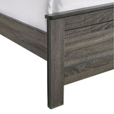Sami Youth Full Panel Bed in Grey - Tampa Furniture Outlet