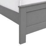 Sami Youth Twin Panel Bed in Grey