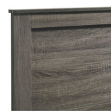 Sami Youth Twin Panel Bed in Grey - Tampa Furniture Outlet