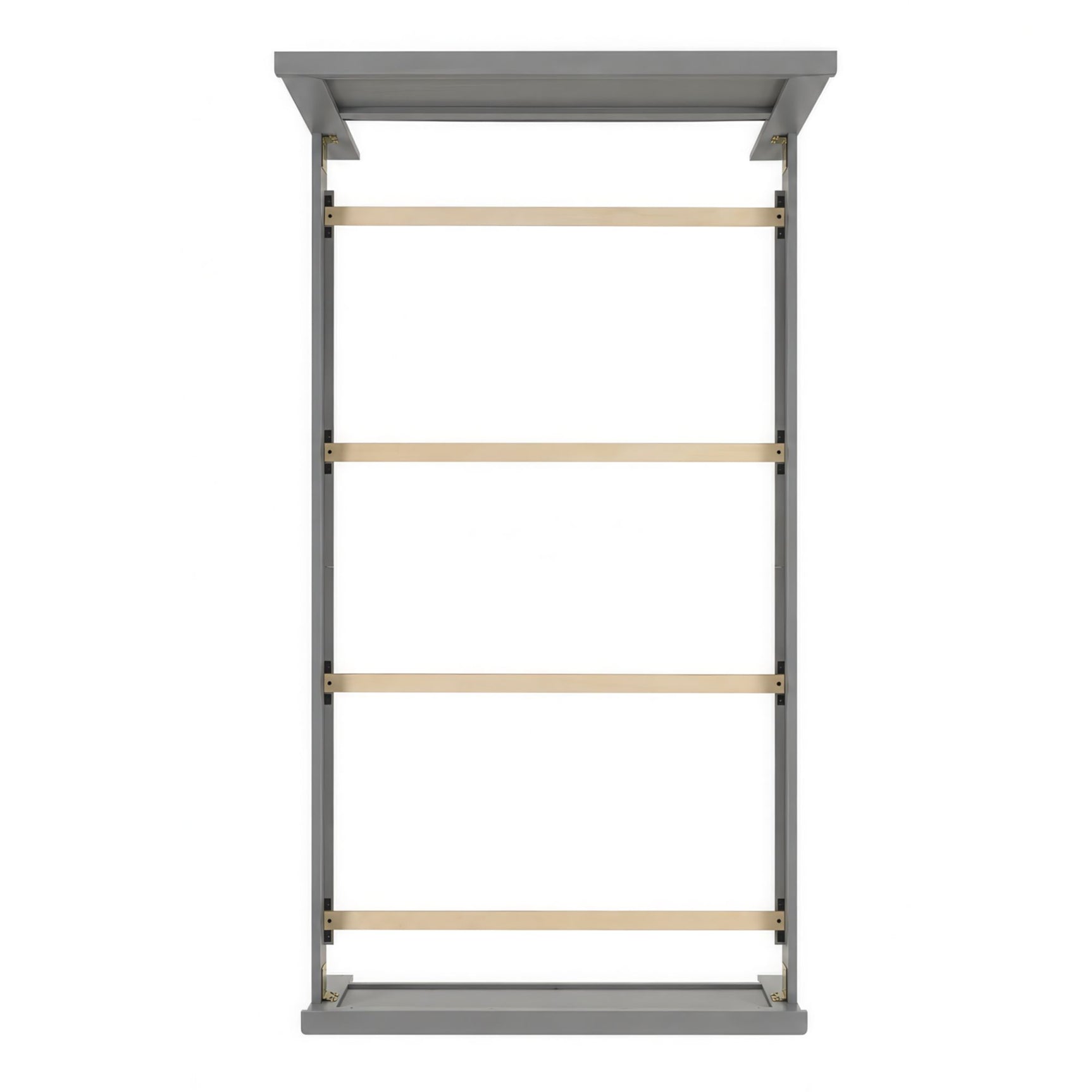 Sami Youth Twin Panel Bed in Grey