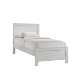 Sami Youth Twin Panel Bed in White - Tampa Furniture Outlet