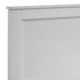 Sami Youth Twin Panel Bed in White - Tampa Furniture Outlet