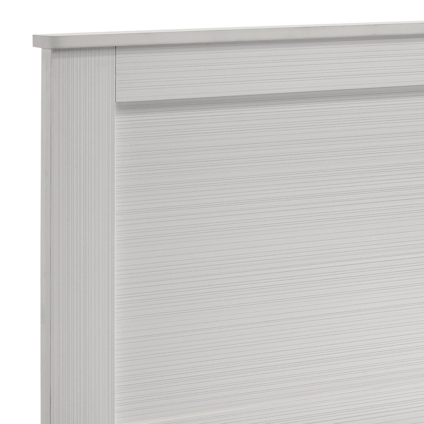 Sami Youth Full Panel Bed in White - Tampa Furniture Outlet