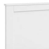 Sami Youth Twin Panel Bed in White