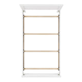 Sami Youth Twin Panel Bed in White