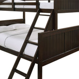 Sami Twin Over Full Bunk Espresso - Tampa Furniture Outlet