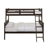 Sami Twin Over Full Bunk Espresso - Tampa Furniture Outlet