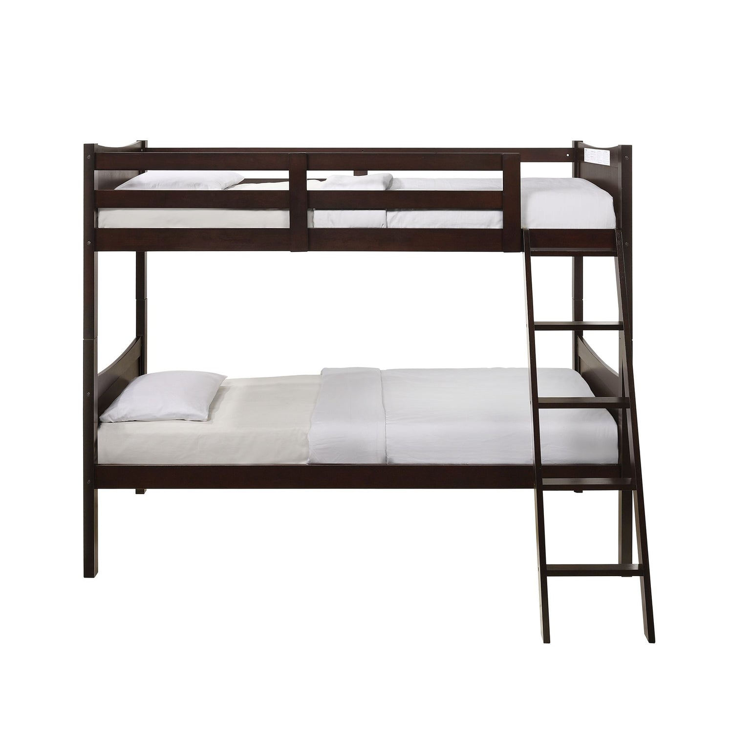 Sami Twin Over Twin Bunk Espresso - Tampa Furniture Outlet