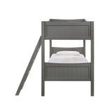 Sami Twin Over Twin Bunk Grey - Tampa Furniture Outlet