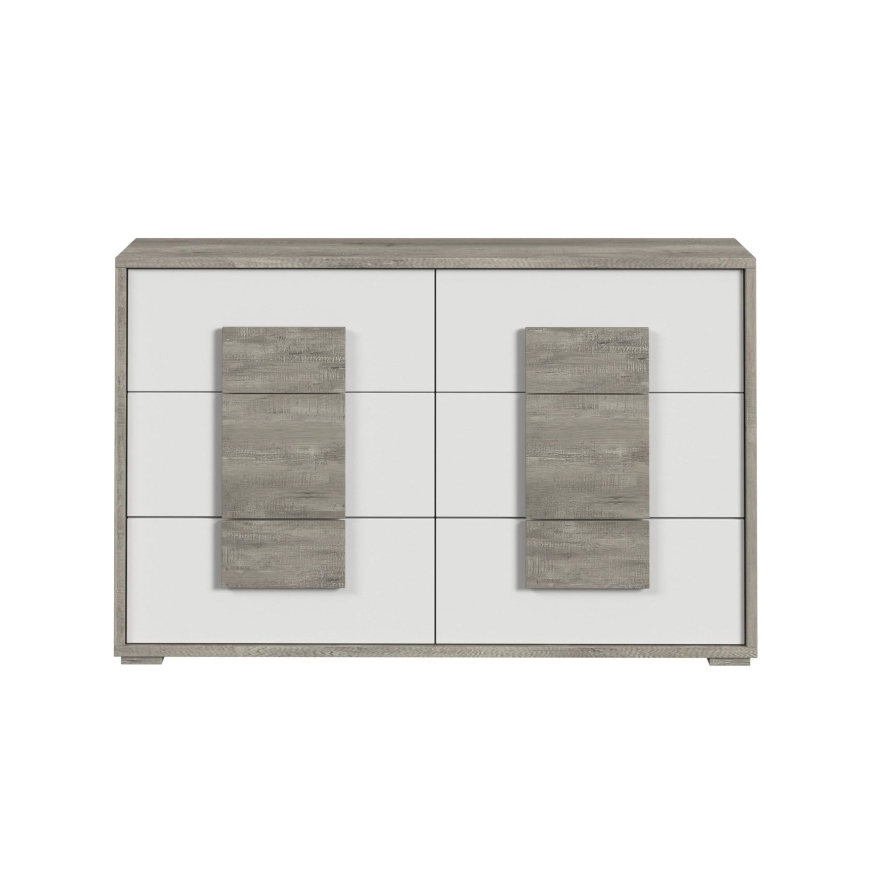 San Matteo 6-Drawer Dresser in Dual Tone - Tampa Furniture Outlet