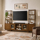 Santa Barbara 2-Drawer Cabinet in Walnut – SKU LA-16550-5-CB | Elements