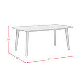 Santa Barbara Rectangular Dining Table in Walnut - Tampa Furniture Outlet