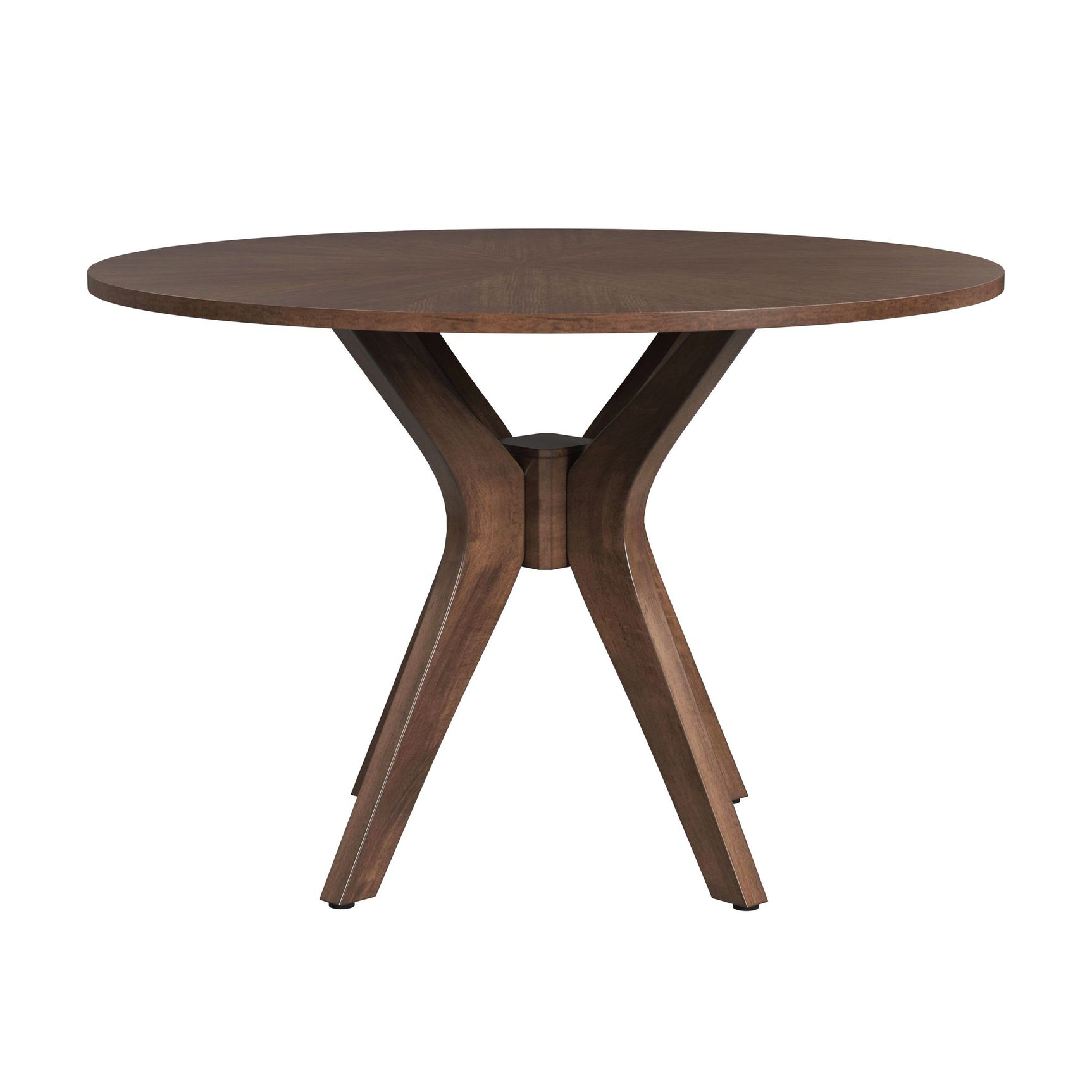 Santa Barbara Round Dining Table in Walnut - Tampa Furniture Outlet