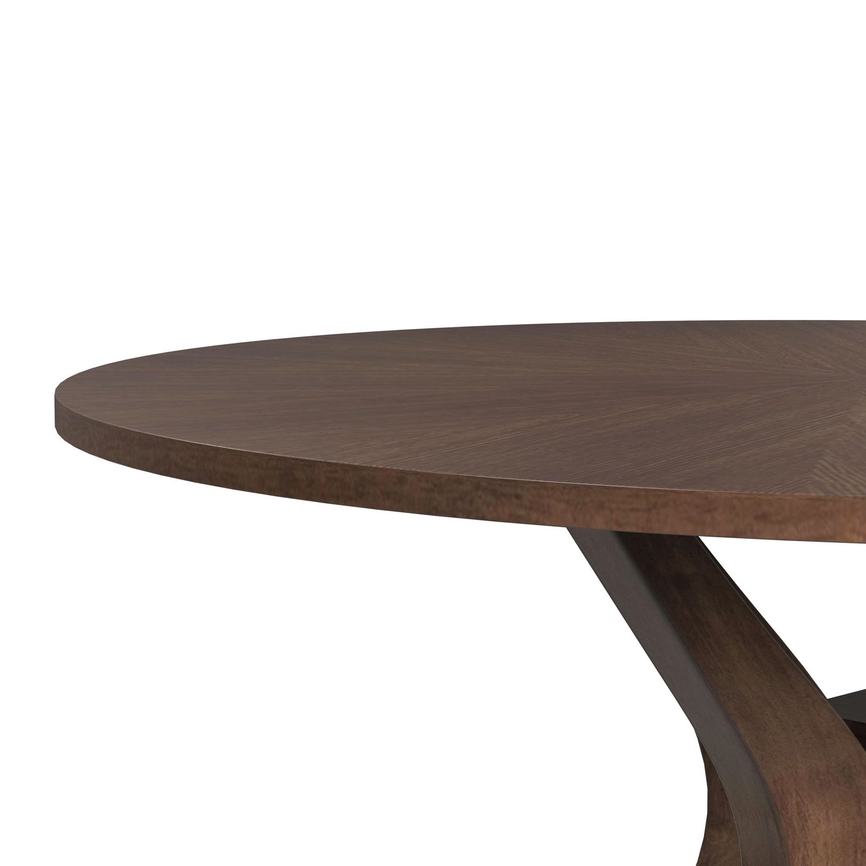 Santa Barbara Round Dining Table in Walnut - Tampa Furniture Outlet