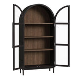 Santiago Bookcase in Espresso - Tampa Furniture Outlet