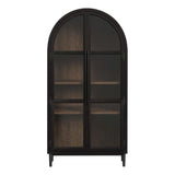 Santiago Bookcase in Espresso - Tampa Furniture Outlet