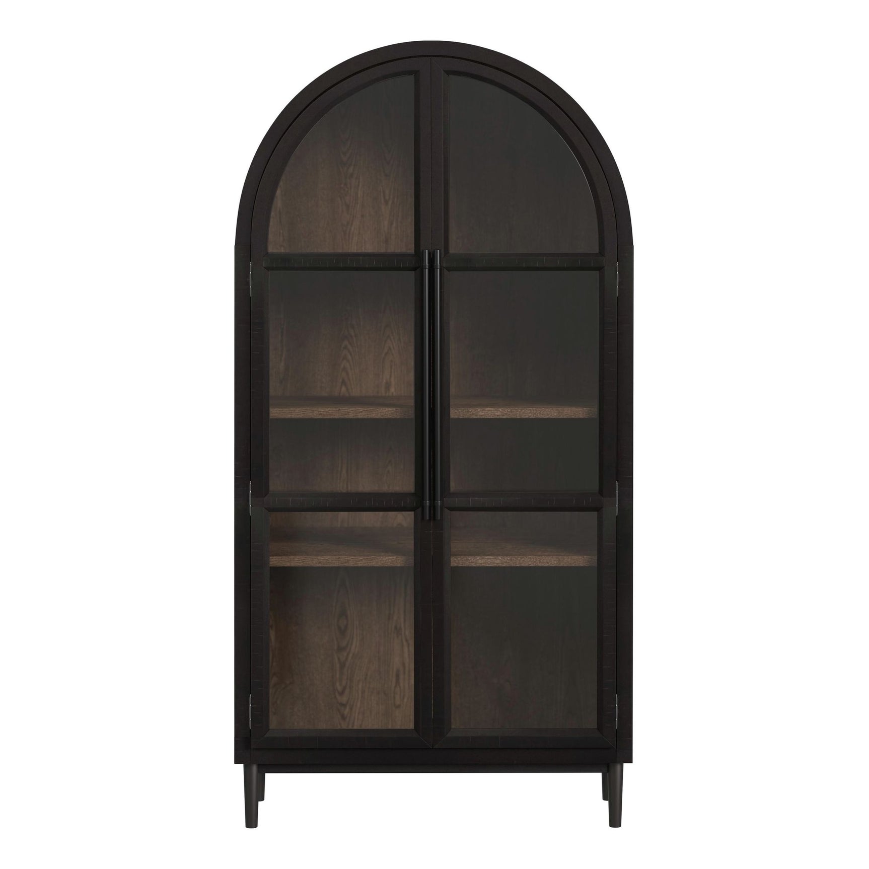 Santiago Bookcase in Espresso - Tampa Furniture Outlet