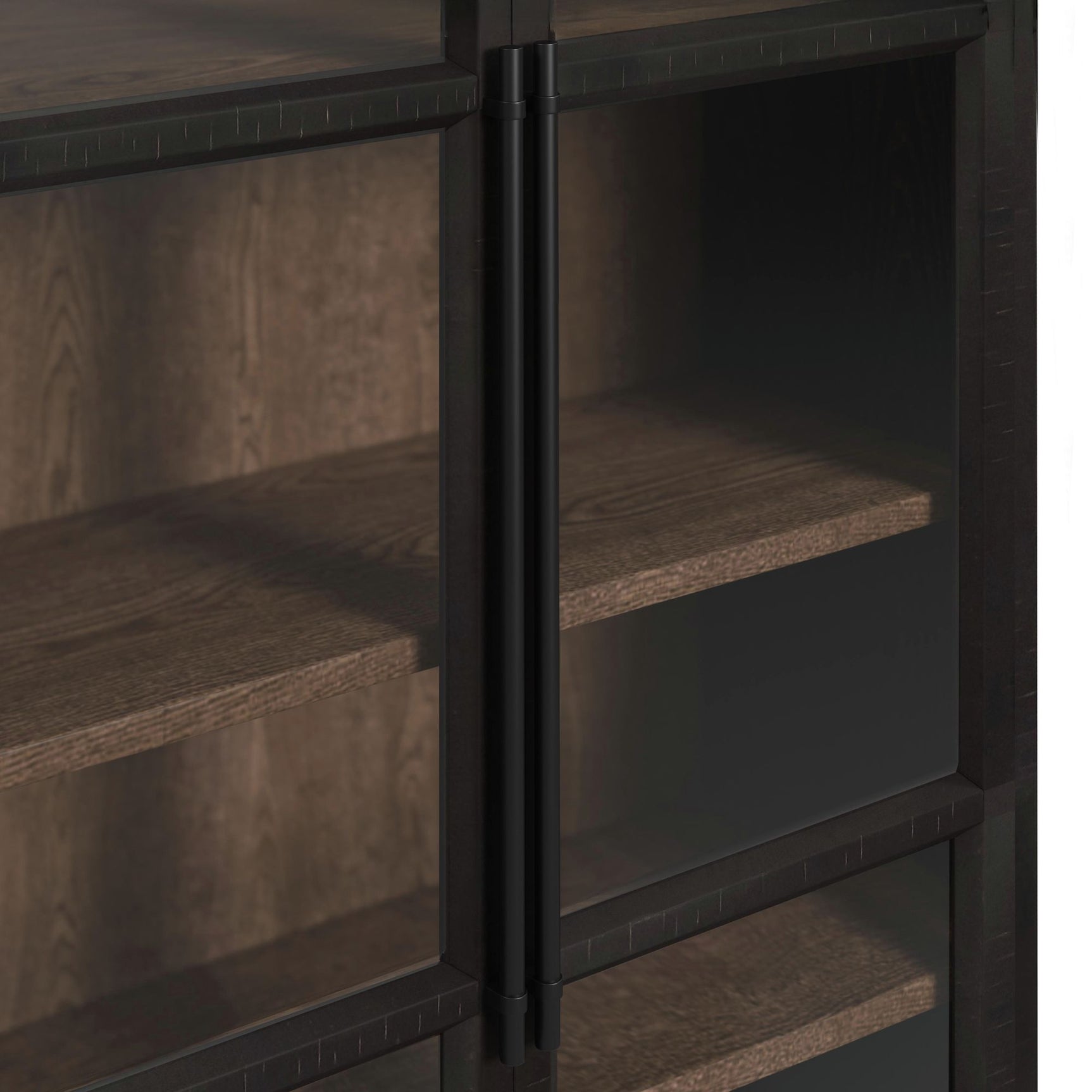 Santiago Bookcase in Espresso - Tampa Furniture Outlet