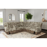 Santorini Wedge in Dillon/Shire Cappuccino - Tampa Furniture Outlet
