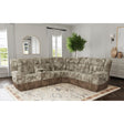 Santorini Armless Chair in Dillon/Shire Cappuccino – SKU U-13730-10541-103 | Elements