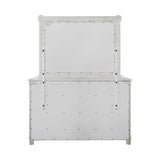 Scott Dresser & Mirror Set White Finish - Tampa Furniture Outlet