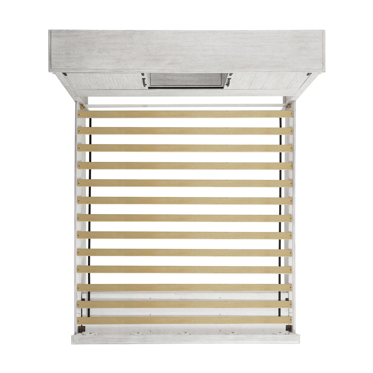 Scott King Storage Bed White Finish