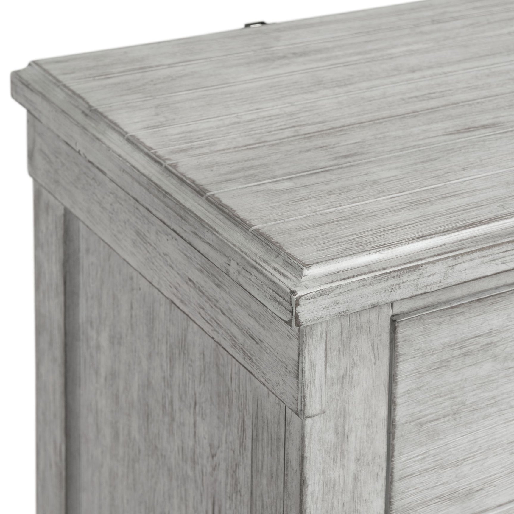 Scott Nightstand W/USB White Finish
