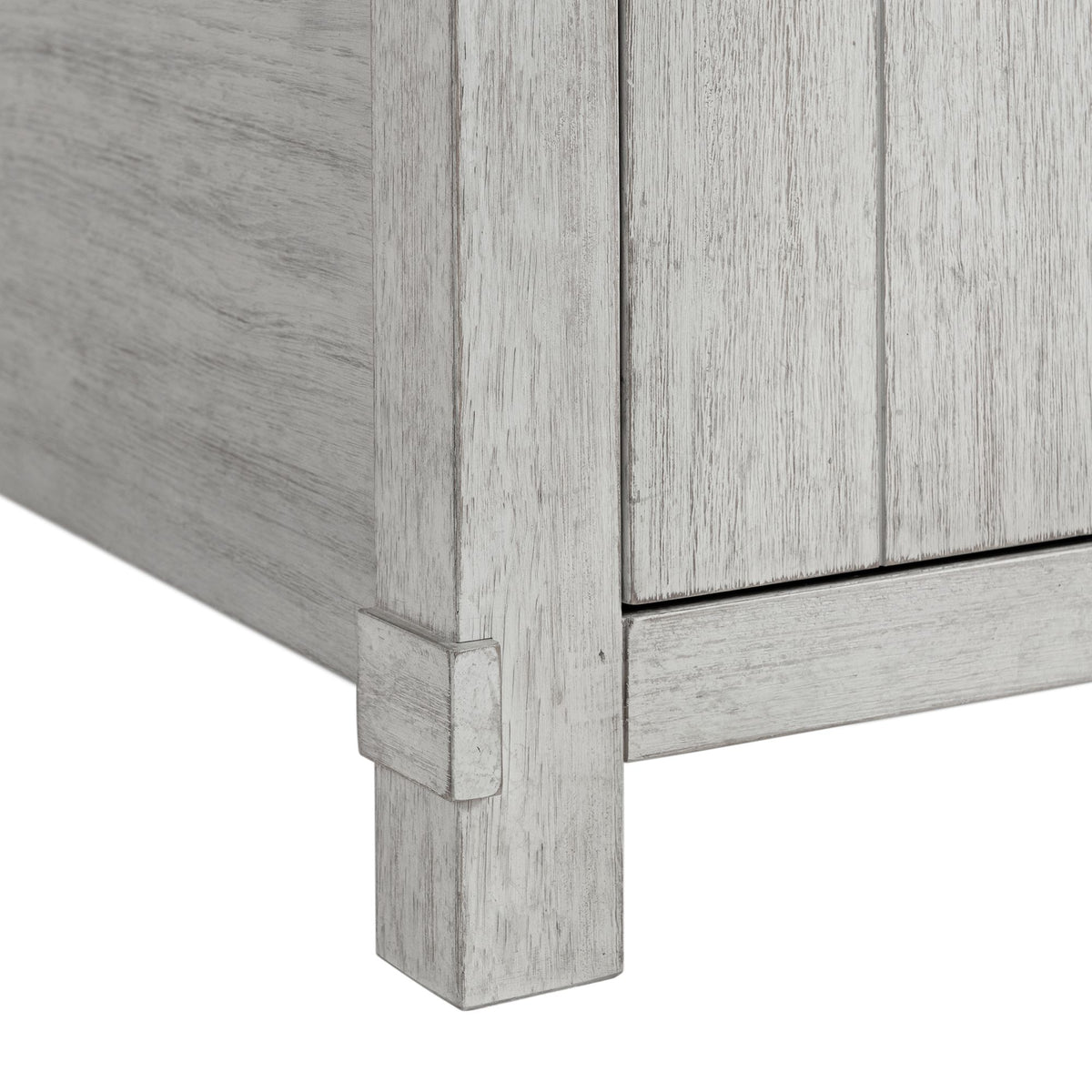 Scott Queen Storage Bed White Finish