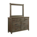 Scott 7-Drawer Dresser with Mirror Set - Tampa Furniture Outlet