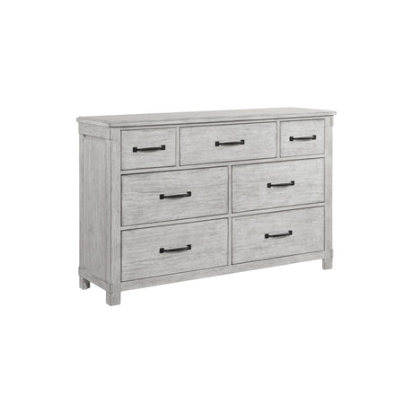 Scott Dresser White Finish - Tampa Furniture Outlet