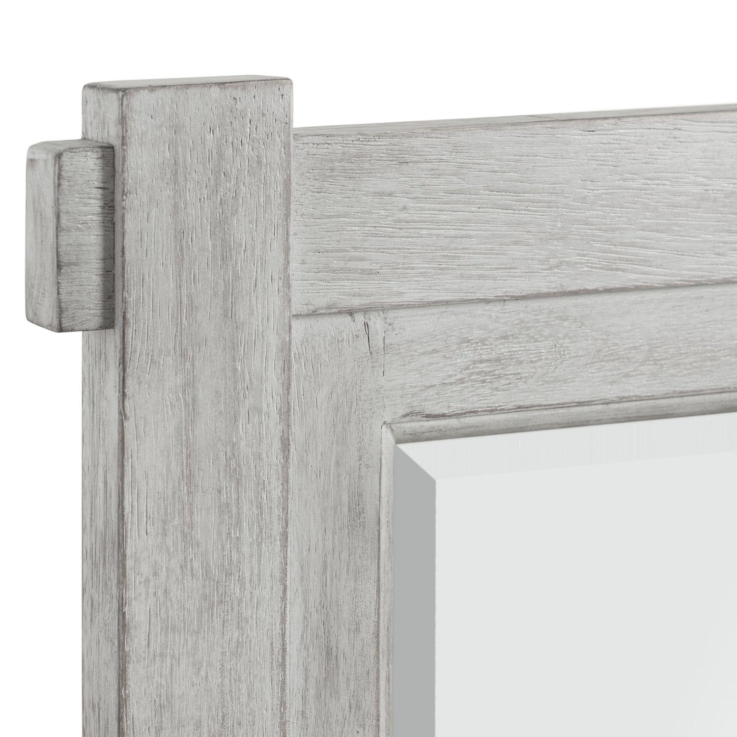 Scott Dresser & Mirror Set White Finish - Tampa Furniture Outlet