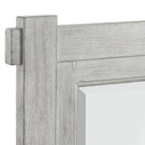Scott Dresser & Mirror Set White Finish - Tampa Furniture Outlet