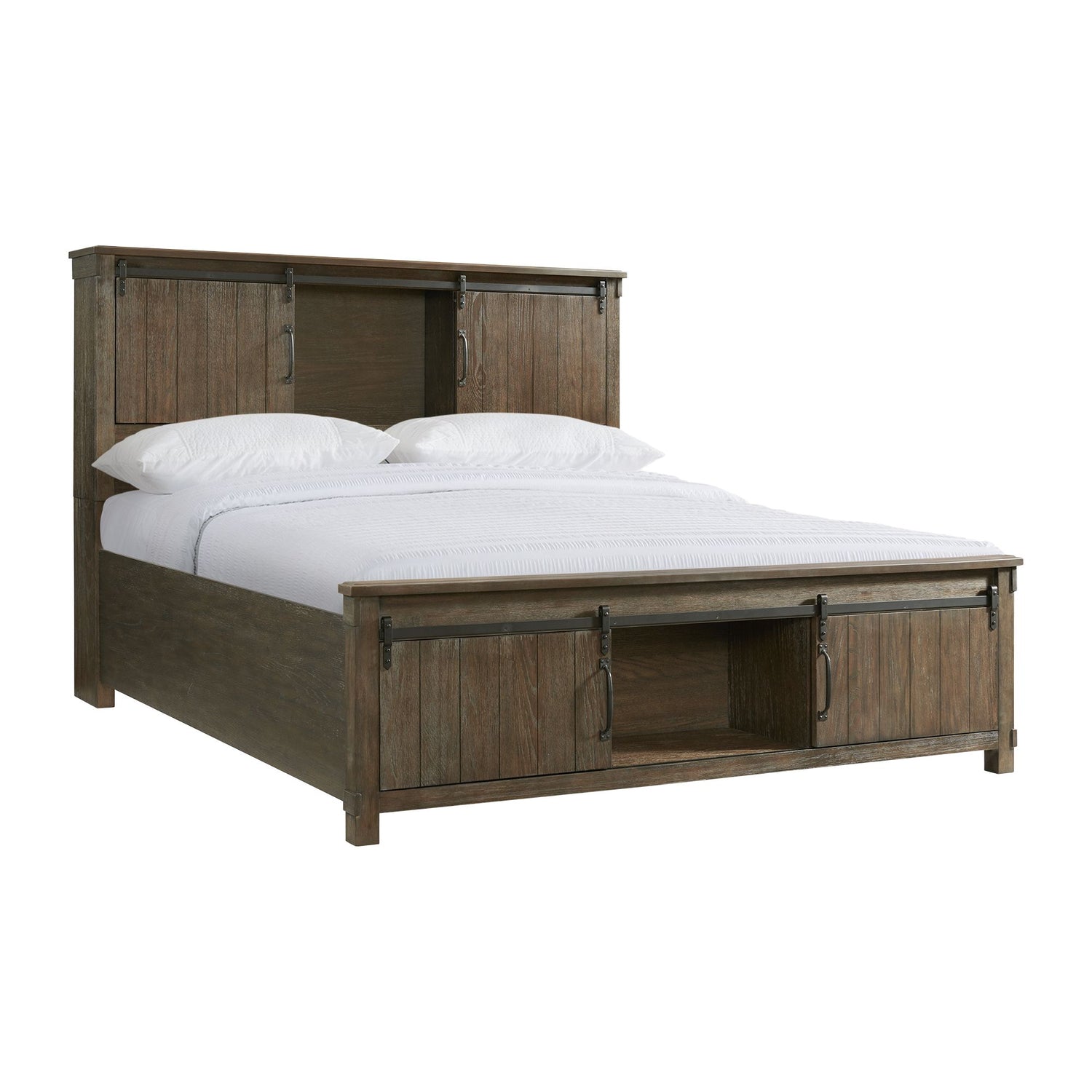 Scott King Platform Storage Bed - Tampa Furniture Outlet
