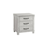 Scott Nightstand W/USB White Finish - Tampa Furniture Outlet