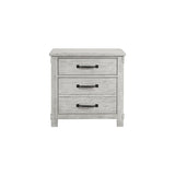 Scott Nightstand W/USB White Finish - Tampa Furniture Outlet
