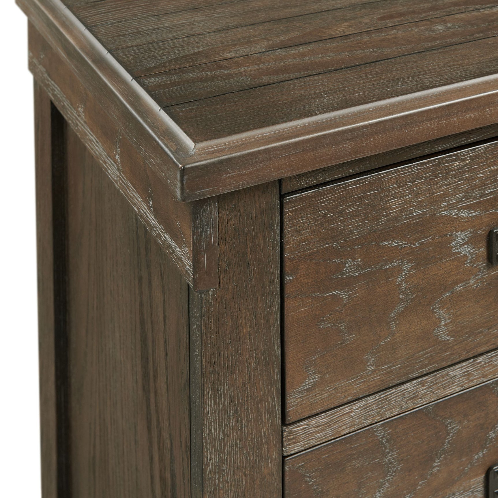 Scott Nightstand W/USB Dark Finish - Tampa Furniture Outlet