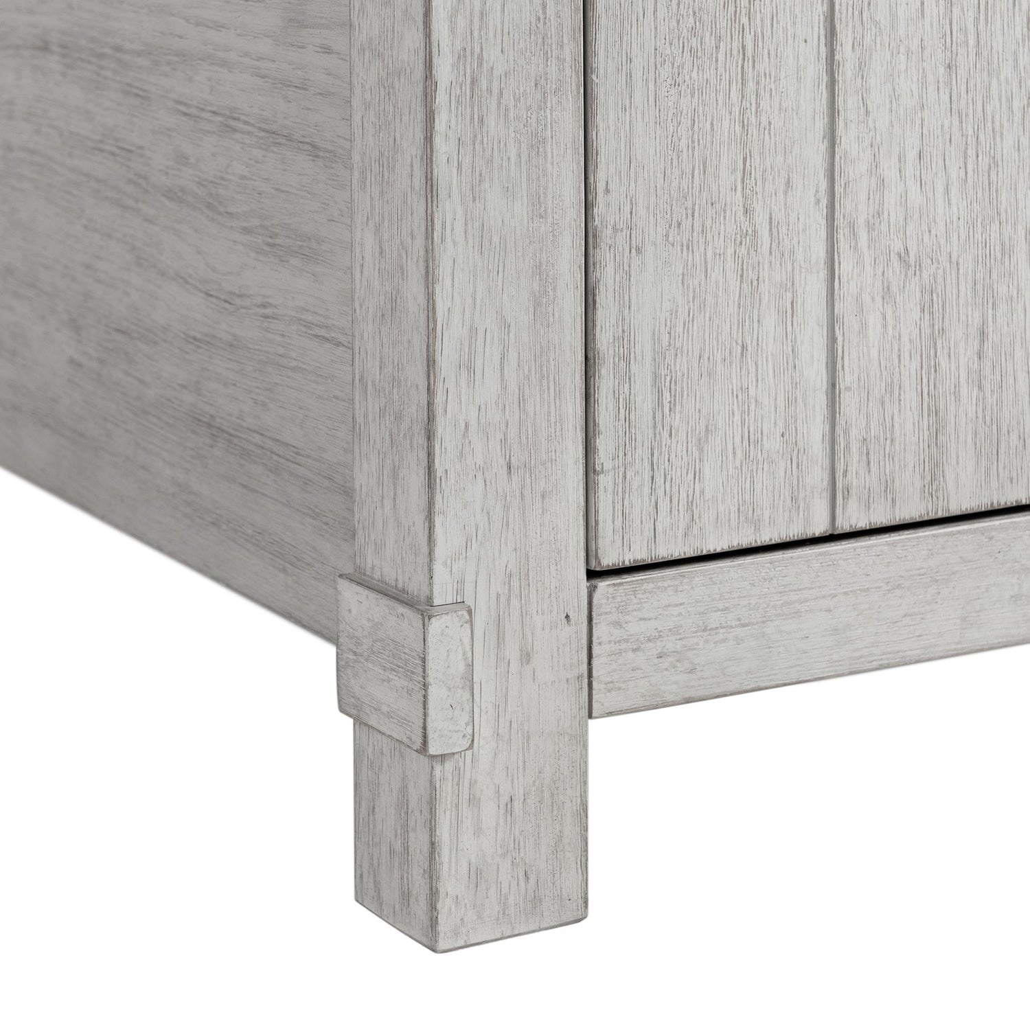 Scott Queen Storage Bed White Finish - Tampa Furniture Outlet