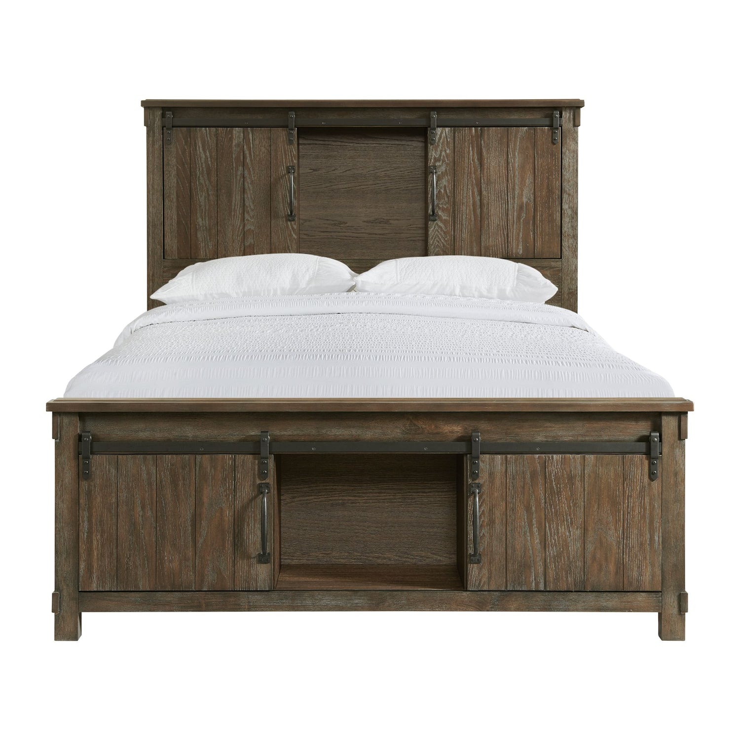 Scott Queen Platform Storage Bed - Tampa Furniture Outlet