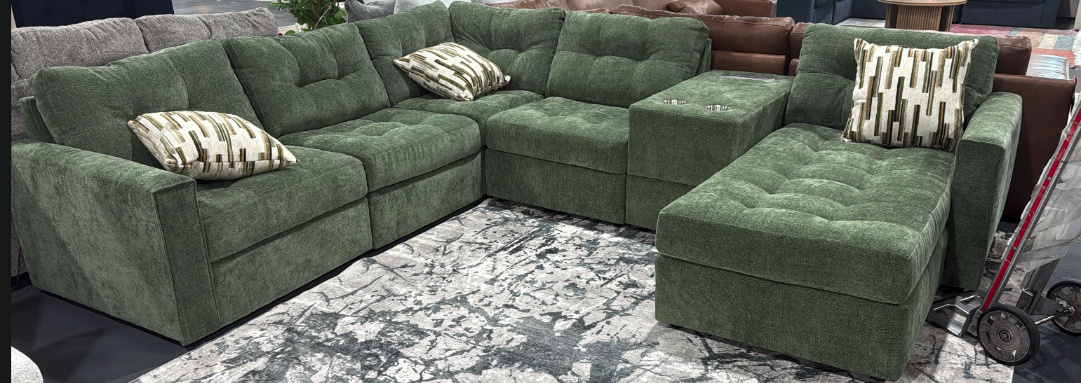 6 PIECE SECTIONAL