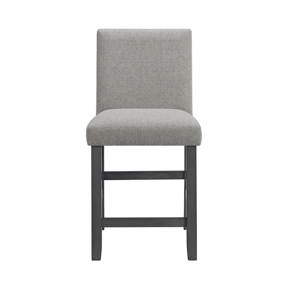 Seneca Counter Side Chair with Grey Fabric in Grey (2 Per Carton)