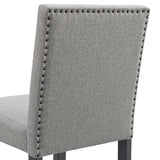 Seneca Counter Side Chair with Grey Fabric in Grey (2 Per Carton) - Tampa Furniture Outlet