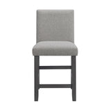 Seneca Counter Side Chair with Grey Fabric in Grey (2 Per Carton) - Tampa Furniture Outlet