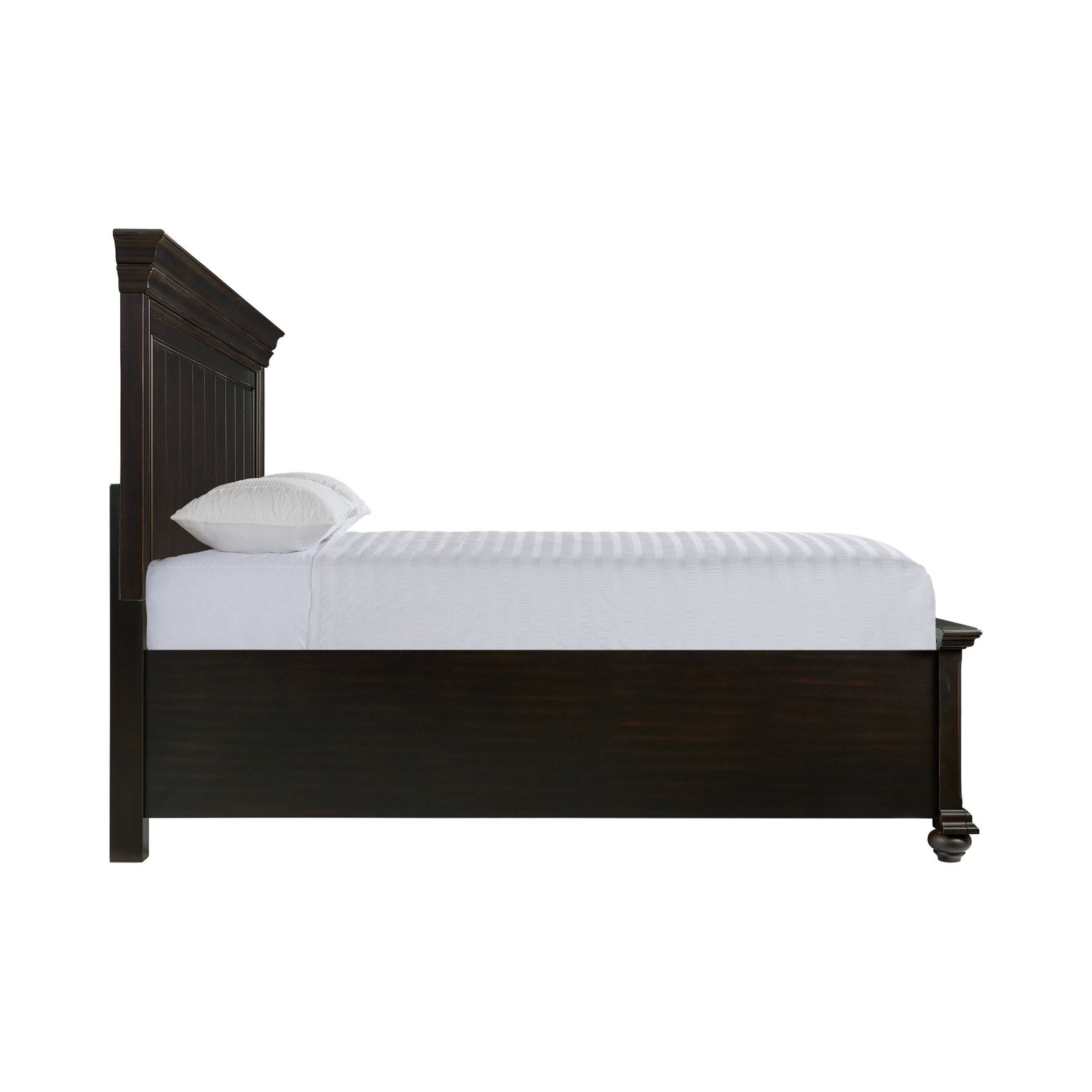 Slater Queen Platform Storage Bed in Black